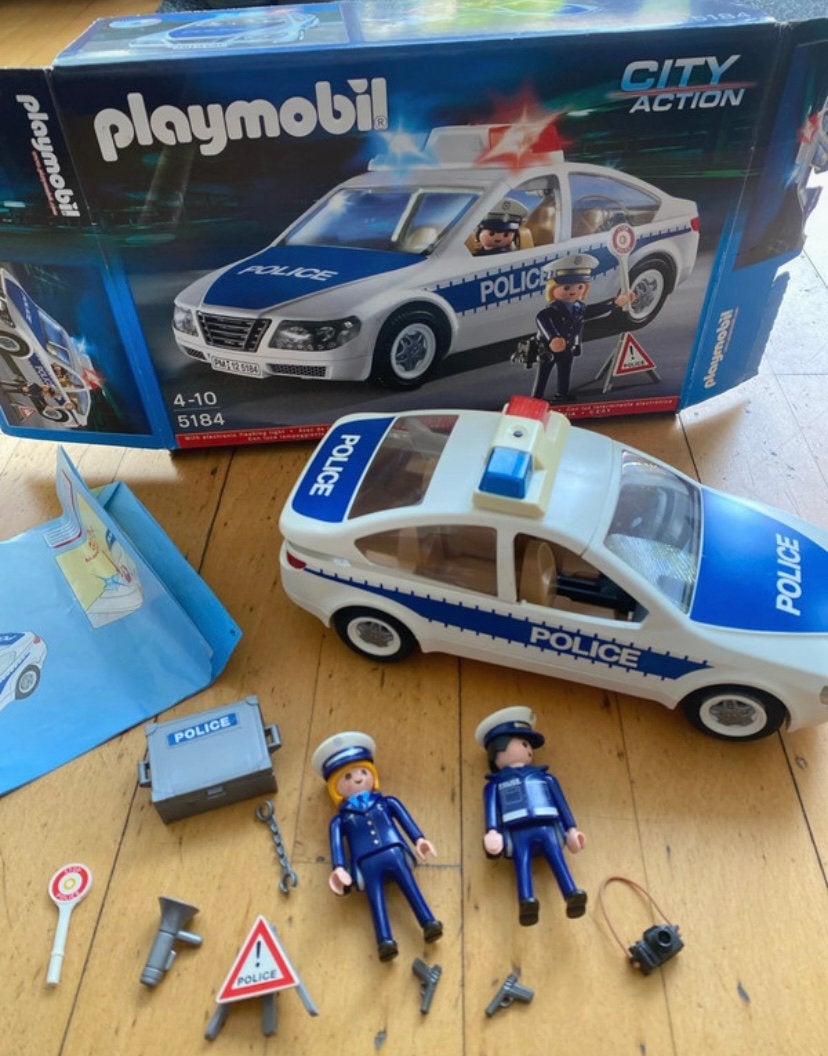Playmobil Politieset City Action 5184, Complete set, Voertuig, Ophalen of Verzenden, Zo goed als nieuw