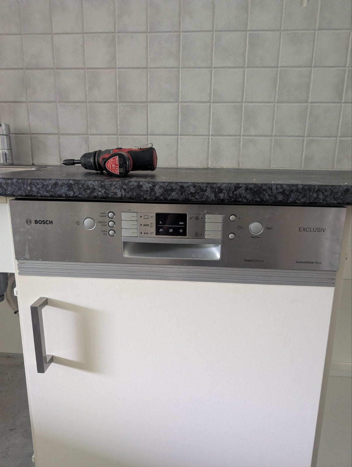 Bosch Exclusiv Inbouw Vaatwasser - SMI58M85EU, Ophalen, Gebruikt, Inbouw, Minder dan 85 cm