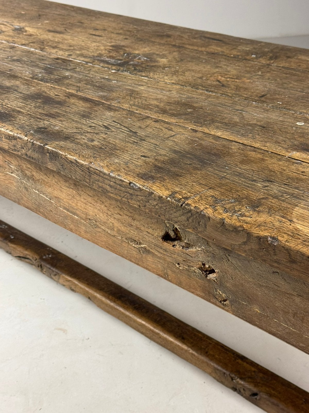 Franse eettafel antiek 239cm, Ophalen of Verzenden