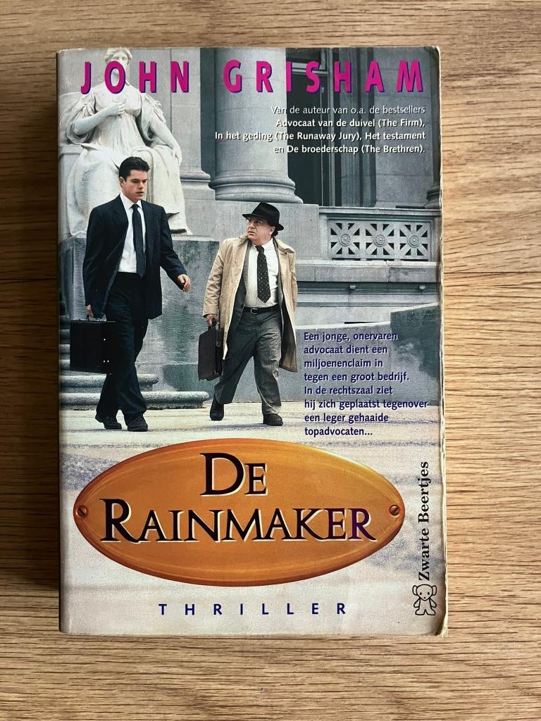 De Rainmaker - John Grisham, Ophalen of Verzenden, Zo goed als nieuw, John Grisham