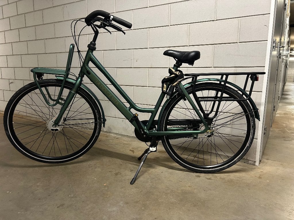 Fiets, Fietsen en Brommers, Fietsen | Dames | Damesfietsen, Ophalen, Zo goed als nieuw, Overige merken