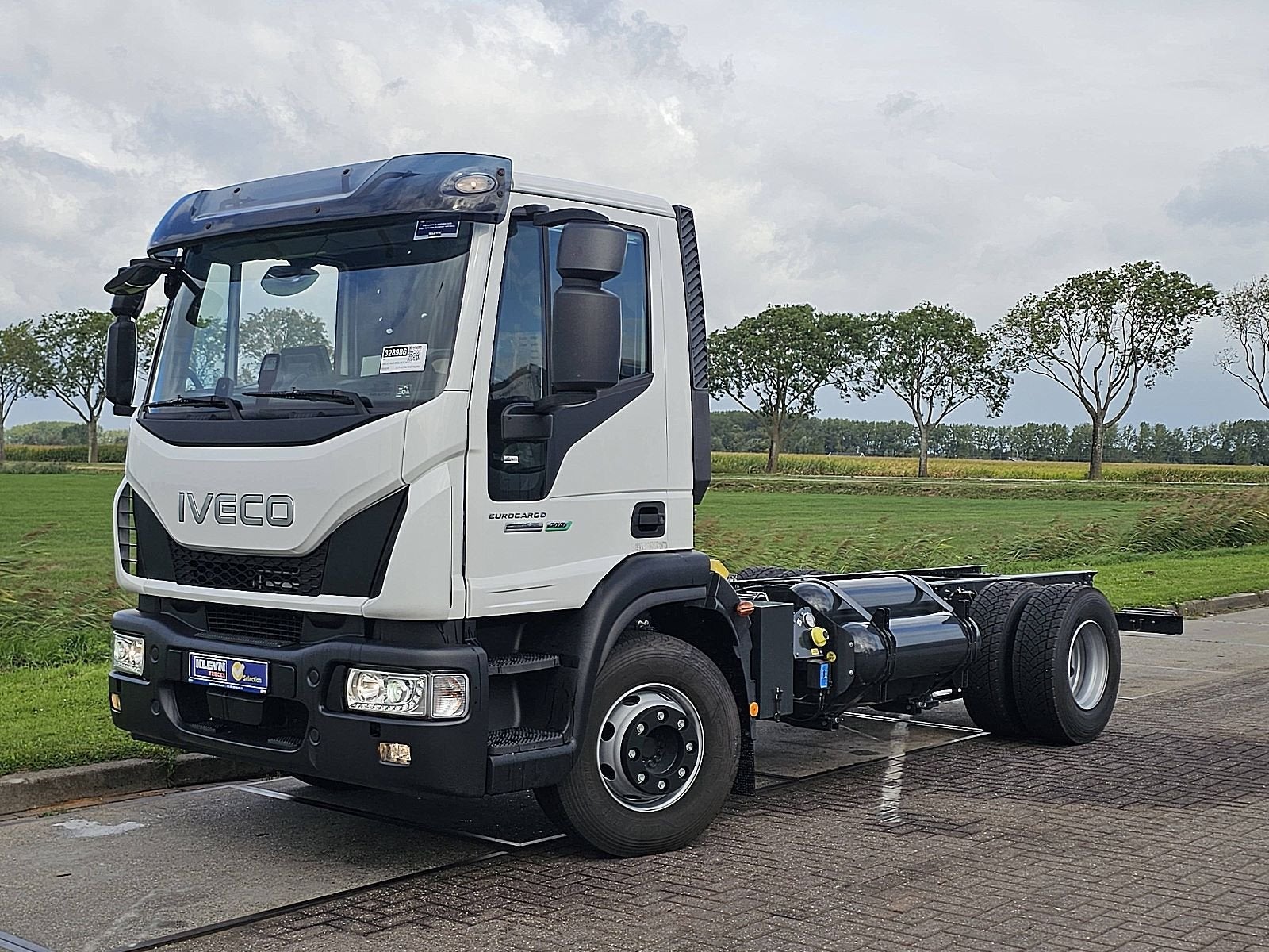 IVECO 160E25 EUROCARGO cng gas pto wb369, Automaat, Euro 6, Wit, Bedrijf