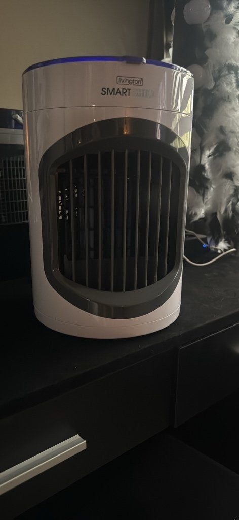 Livington Smart Chill bureau ventilator, Ophalen of Verzenden, Zo goed als nieuw, Tafelventilator