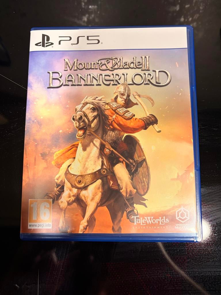 Mount & Blade II: Bannerlord PS5 - Nieuwstaat, Ophalen, Online, 1 speler, Zo goed als nieuw