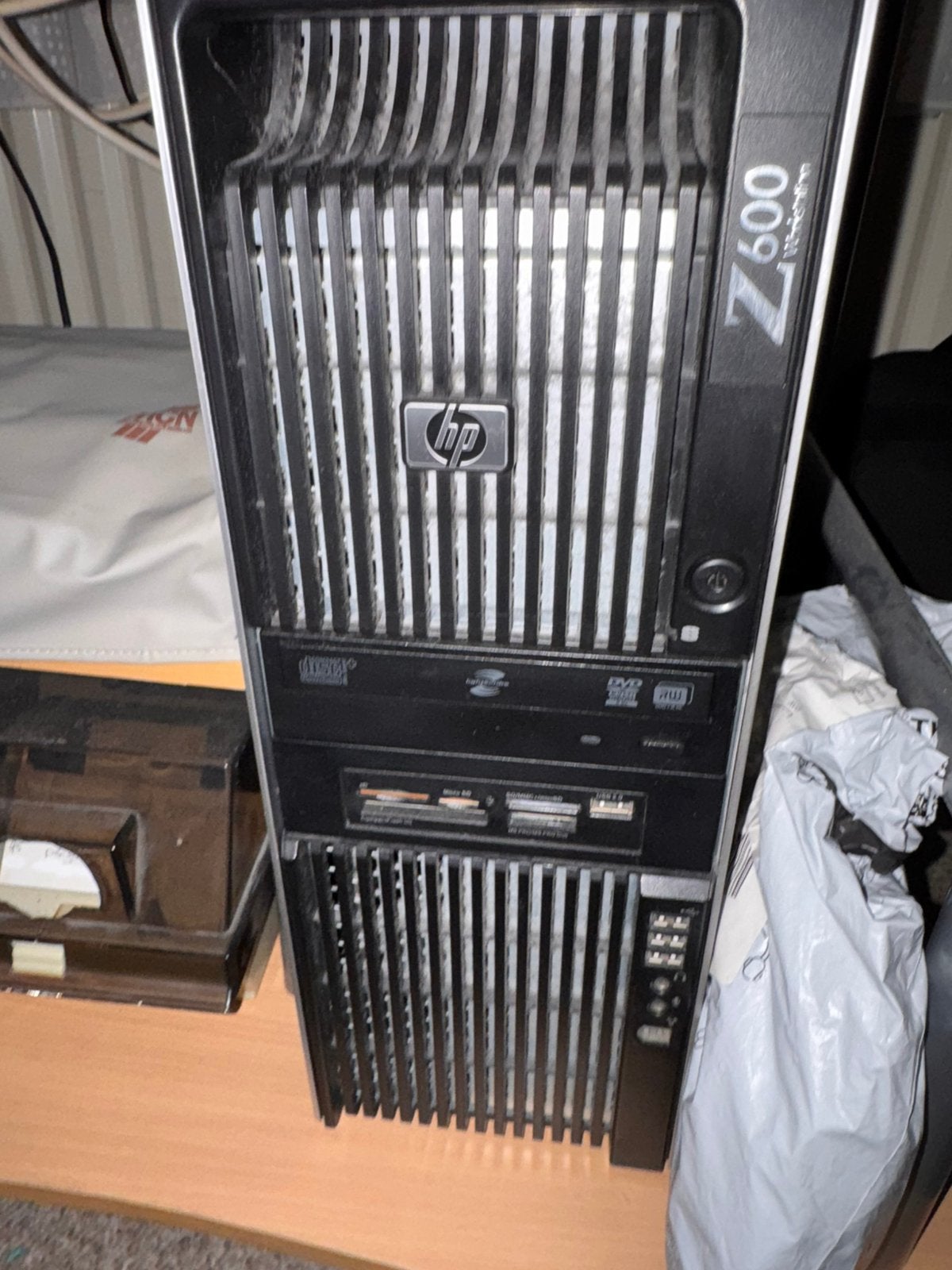 HP Z600 Workstation, Ophalen, Gebruikt, HDD, 2 tot 3 Ghz