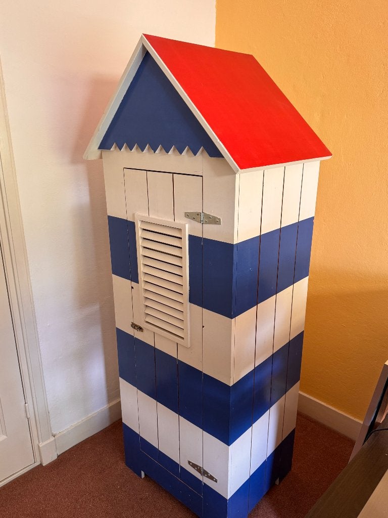 Kinderkamerkast, Kinderen en Baby's, Ophalen, 50 tot 70 cm, 105 cm of meer, Zo goed als nieuw