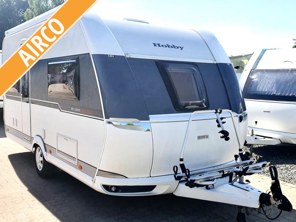 Hobby De Luxe Edition 460 UFE Mover Luifel Airco ETS 2018, Rondzit, Hobby, Dwarsbed, Bedrijf
