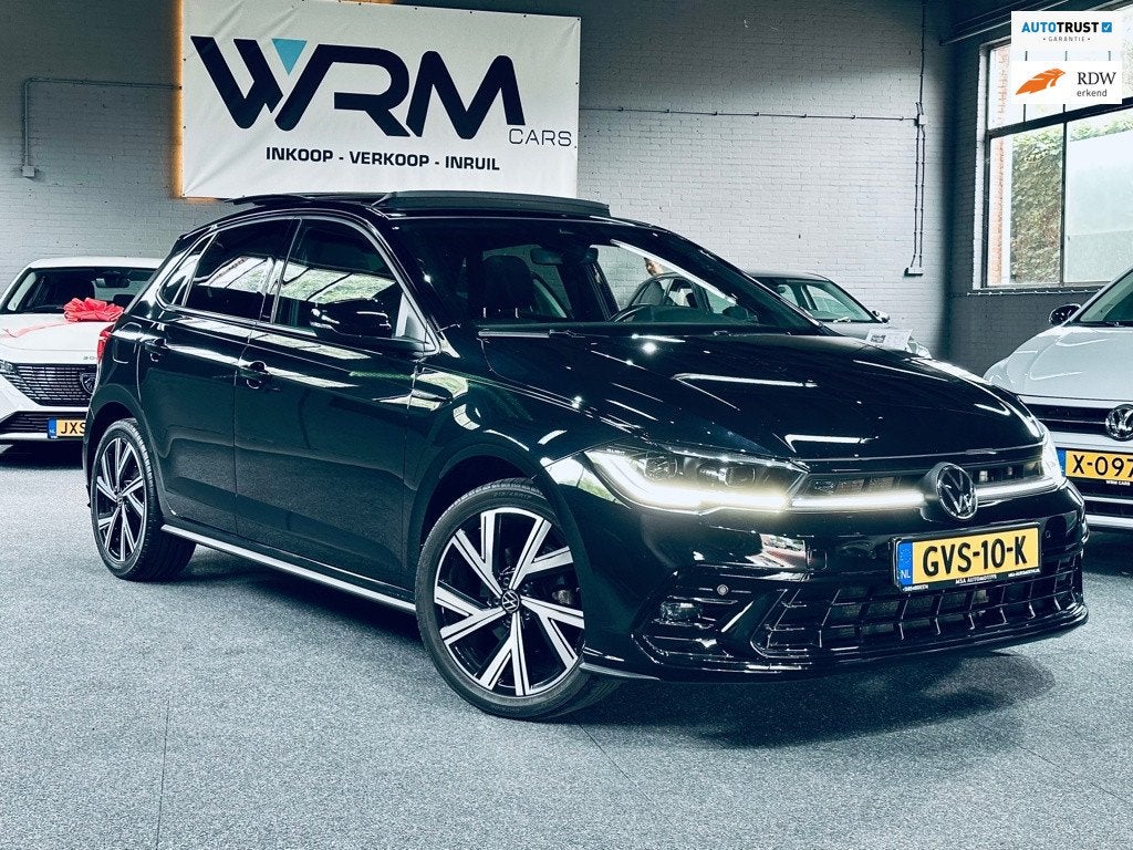 Volkswagen POLO 1.0 TSI 3x R-Line Business - PANO - IQ LIGHT, Auto's, Dealer onderhouden, Gebruikt, Bedrijf, 600 kg