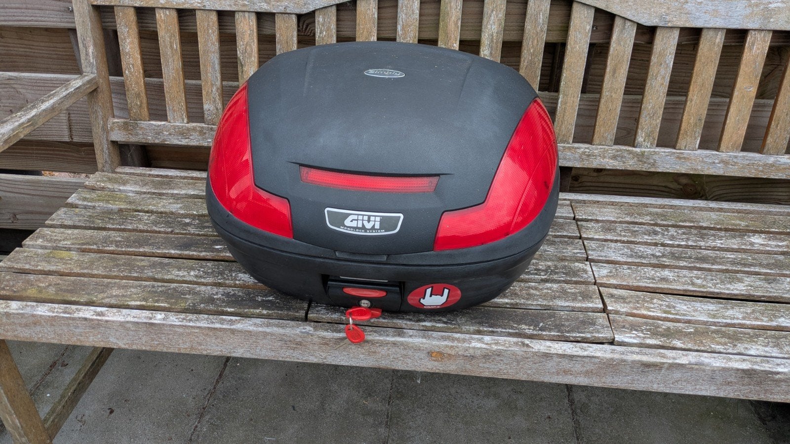 Givi topkoffer E470 Simply Monolock, Ophalen of Verzenden