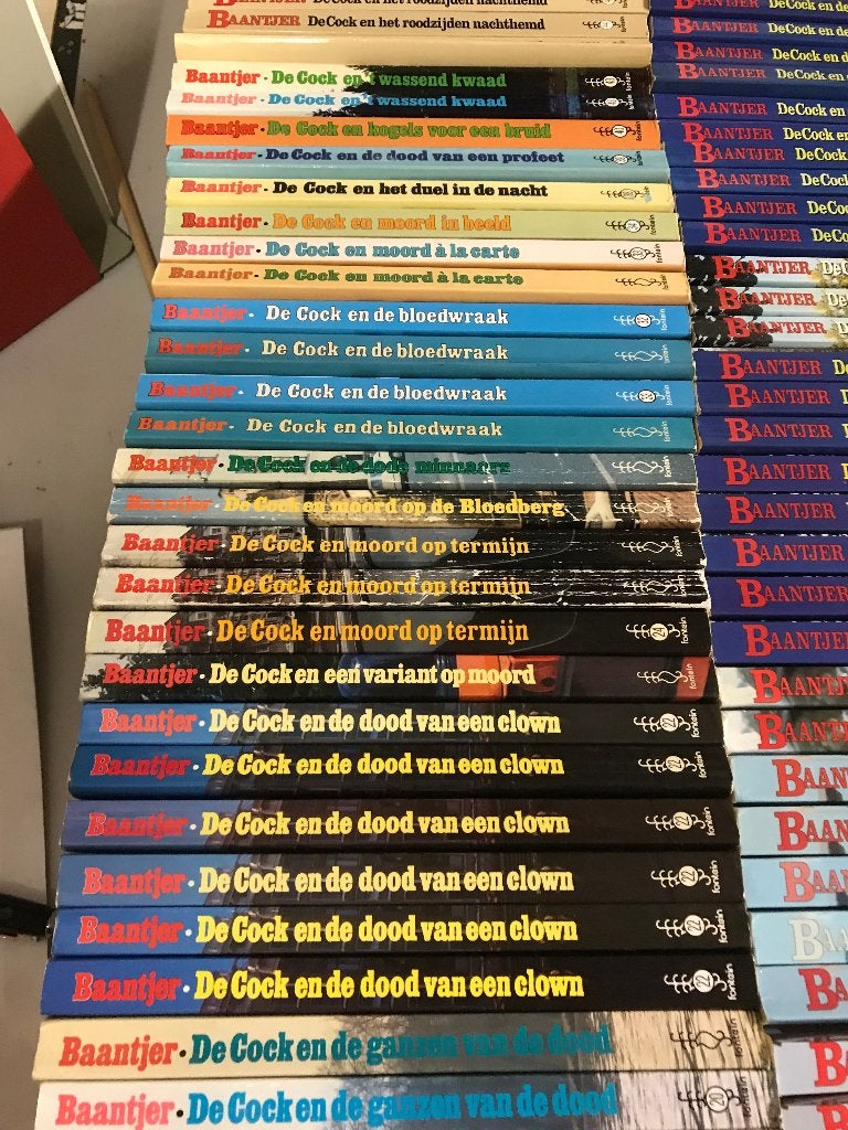 T.K. Heel veel boeken van Baantjer De Cock zie actuele lijst, Boeken, Ophalen of Verzenden