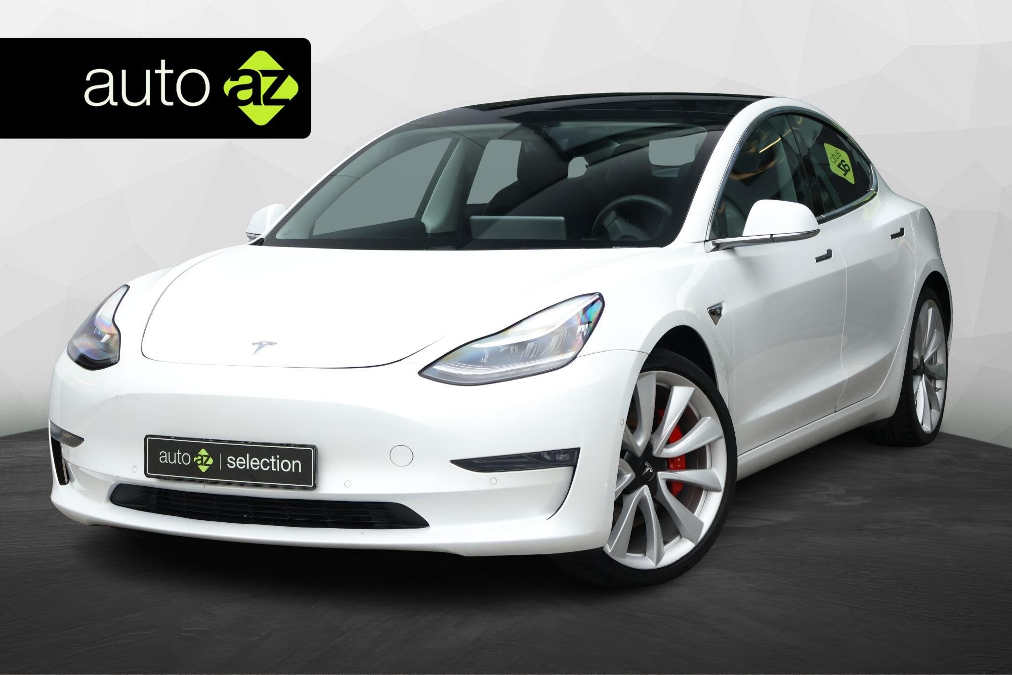 Tesla Model 3 Performance AWD 75 kWh / SoH 87,6% / Panoramad, Auto's, Tesla, Bedrijf, Te koop, Model 3, 4x4, ABS, Adaptive Cruise Control