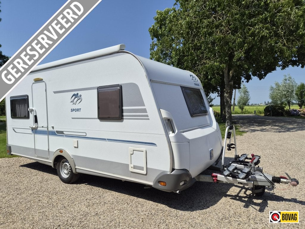 Knaus Sport 450 FU, Rondzit, Schokbreker, 750 - 1000 kg, 4 tot 5 meter