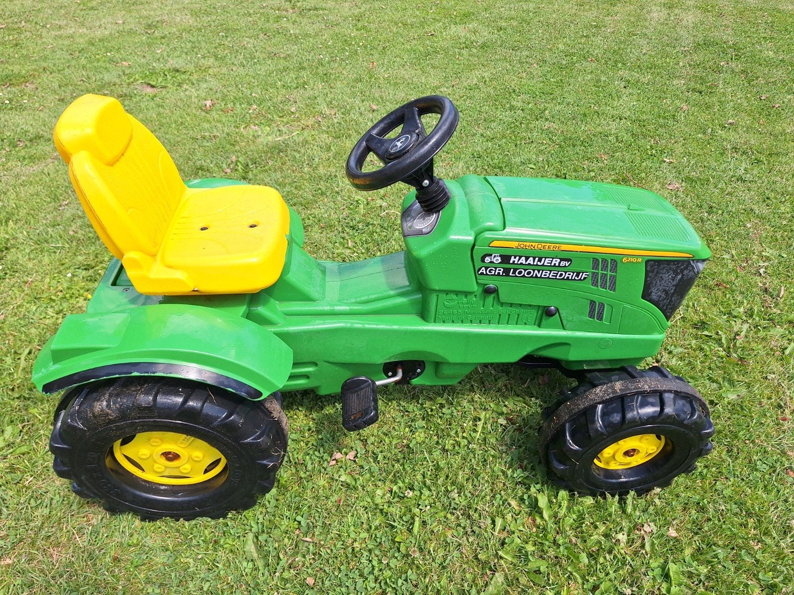 John Deere Rolly Traptractor 6210R, Ophalen