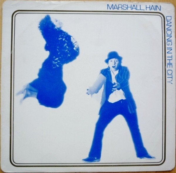 Marshall, Hain –Dancing In The City 19789 pop rock 12" Maxi, Colored vinyl, Ophalen of Verzenden, EP, 12 inch