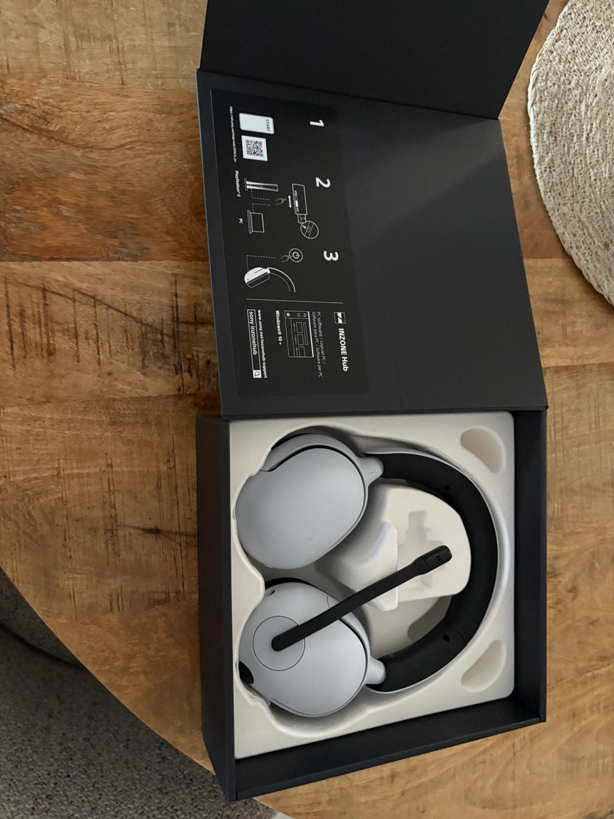 Sony H5 inzone headset. 1 keer gebruikt, Ophalen of Verzenden, Zo goed als nieuw, Sony