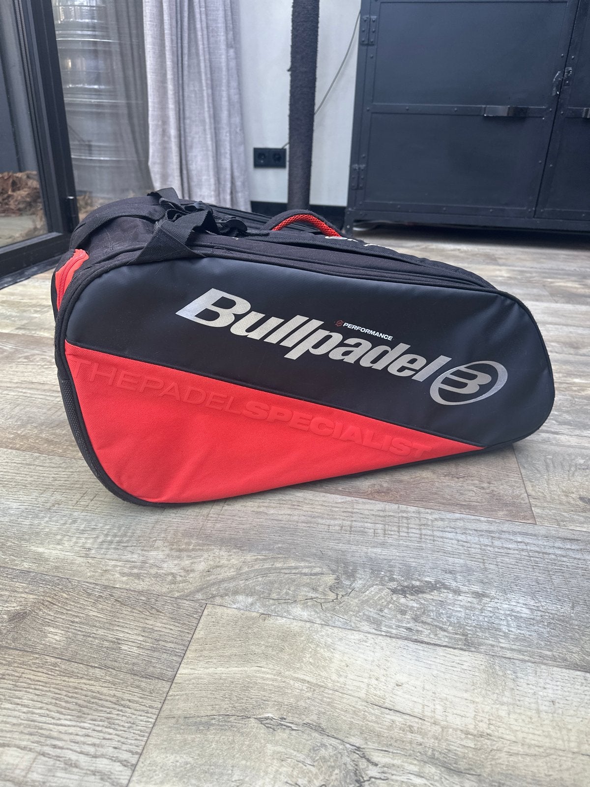 Bullpadel padeltas - Rood/Zwart, Ophalen of Verzenden, Gebruikt, Padeltas