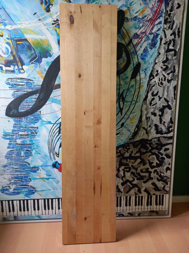 Massieve houten plank, Doe-het-zelf en Verbouw, Hout en Planken, Minder dan 25 mm, Eiken, Ophalen of Verzenden, Plank
