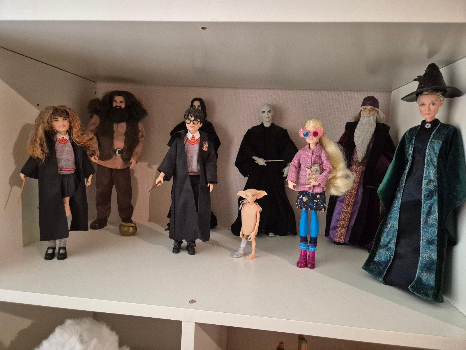 harry potter poppen, Verzamelen, Harry Potter, Ophalen of Verzenden, Zo goed als nieuw, Actiefiguurtje
