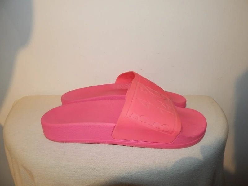 MM6 Maison martin margiela fel roze kunststof slippers 40
