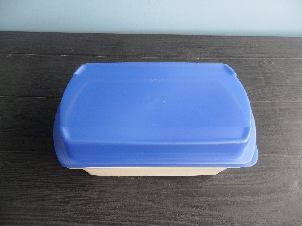 Lunchbox - Tupperware, Ophalen of Verzenden, Zo goed als nieuw, Blauw, Overige typen