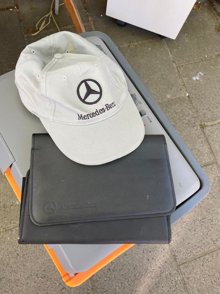 Mercedes pet en leren map van Mercedes, Ophalen of Verzenden, Zo goed als nieuw