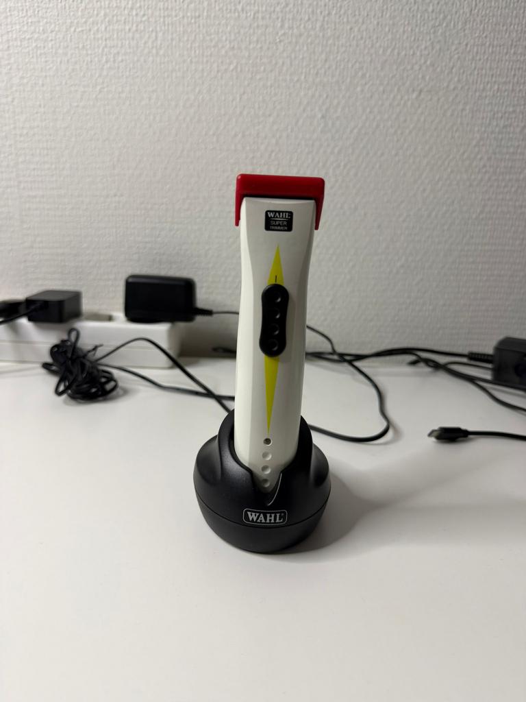 Wahl Super Trimmer Wit, Ophalen, Zo goed als nieuw, Scheren en Epileren