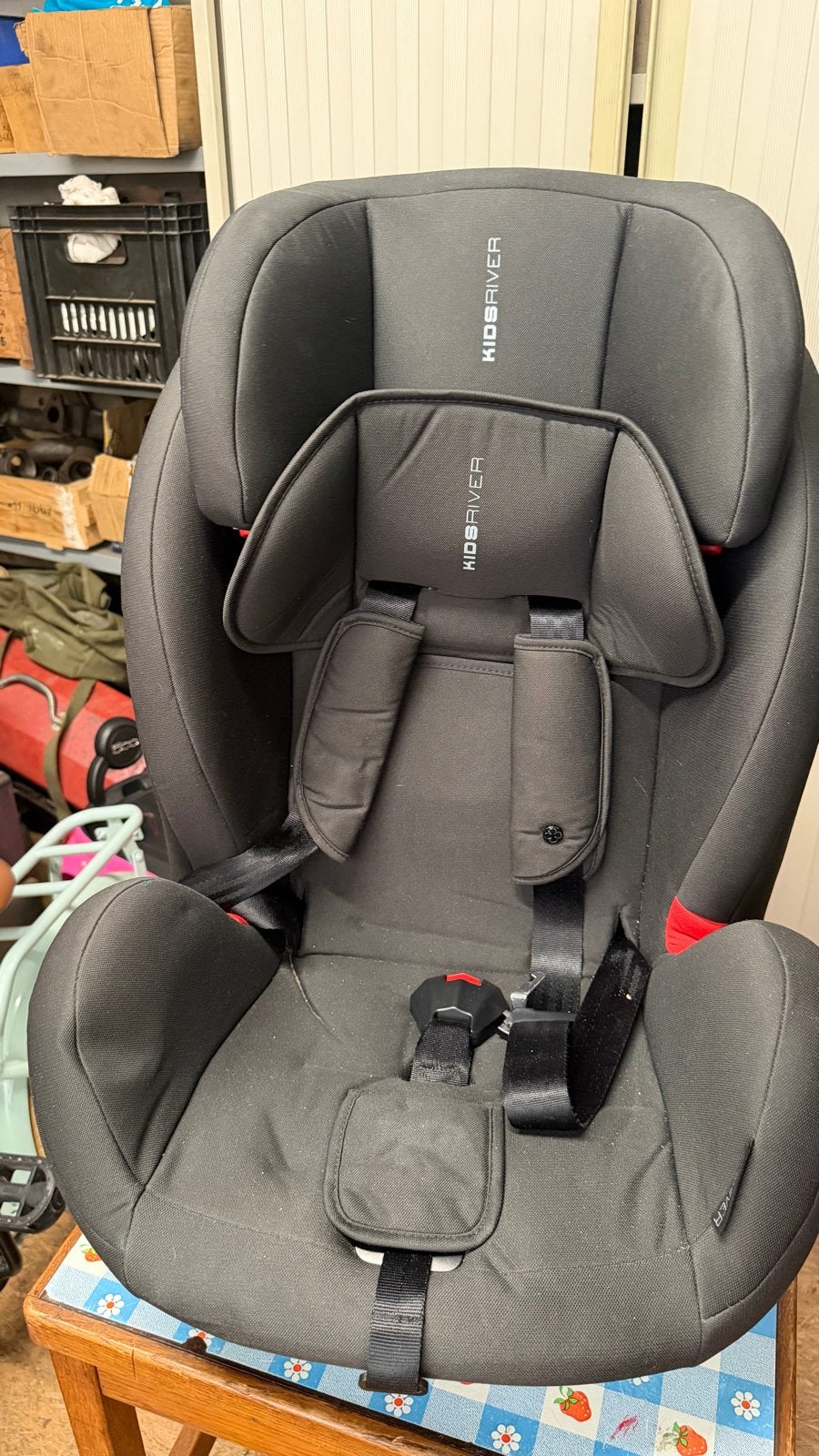 Kinder autostoel Kidsriver 9-36 kg, Zijbescherming, 9 t/m 36 kg, Ophalen, Overige merken