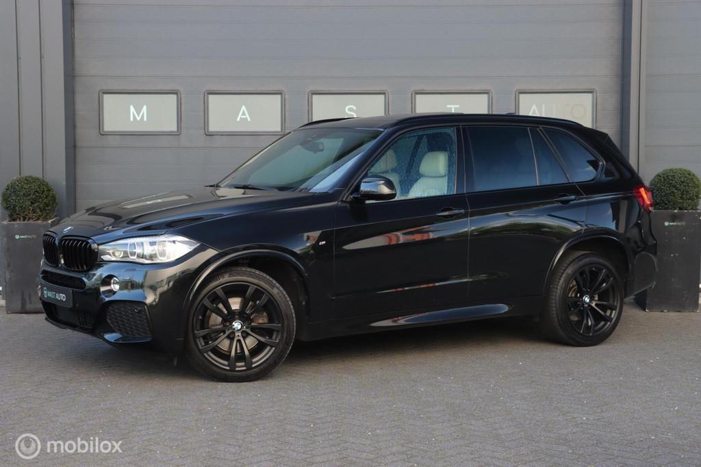BMW X5 40d 7p|M-Sport|Pano|Hud|360|Trekhaak|Softclose|Keyles, Auto's, Gebruikt, 2993 cc, 255 €/maand, 7 stoelen