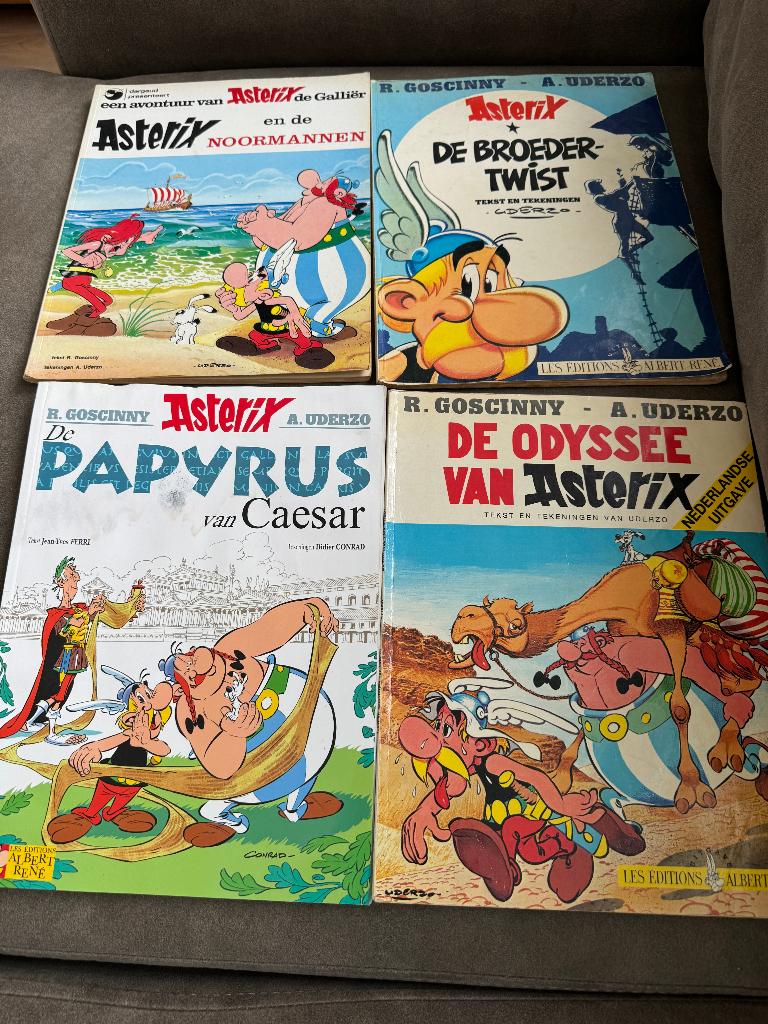 diverse stripboeken adv-c  Asterix, Meerdere stripboeken, Ophalen of Verzenden, Gelezen