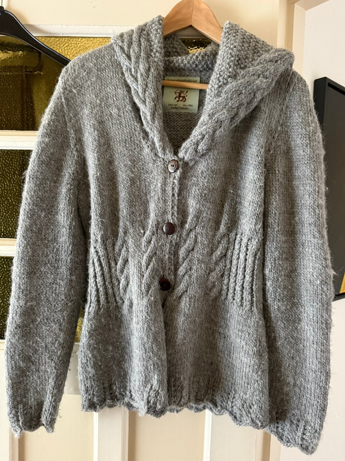 Inti fairtrade vest rolkraag grijs weinig gedragen, Kleding | Dames, Ophalen of Verzenden, Gedragen, Grijs