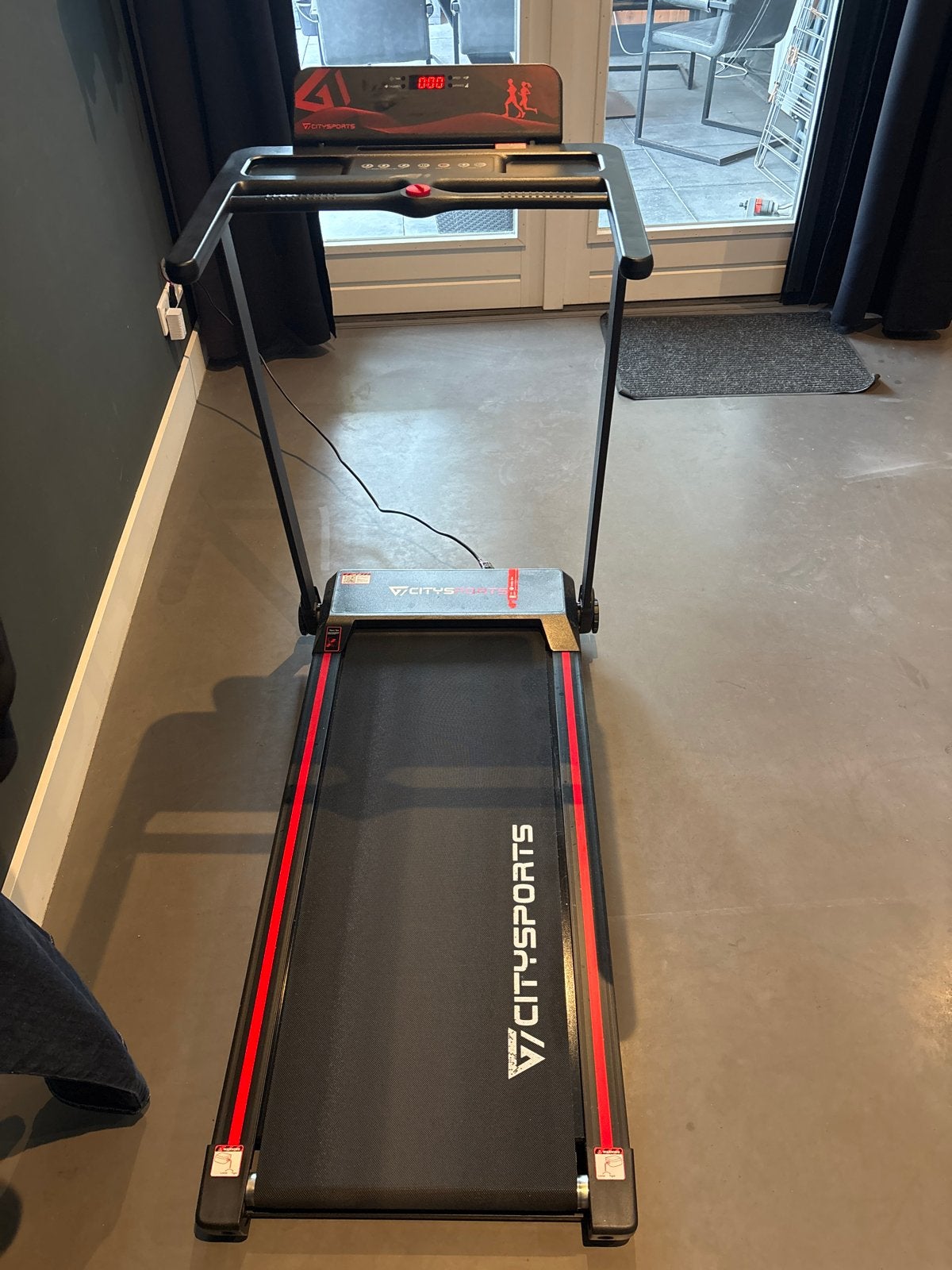 Citysports WP9 Elektrische Loopband - Opvouwbaar, Sport en Fitness, Ophalen, Zo goed als nieuw, Metaal, Loopband