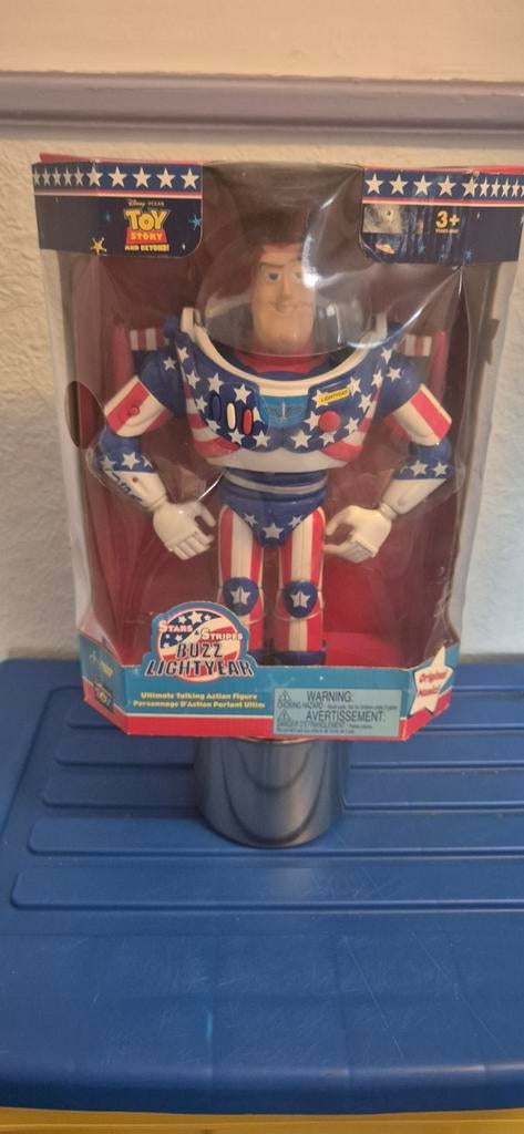 Buzz Lightyear Stars & Stripes toy story  - Disney Store, Ophalen of Verzenden