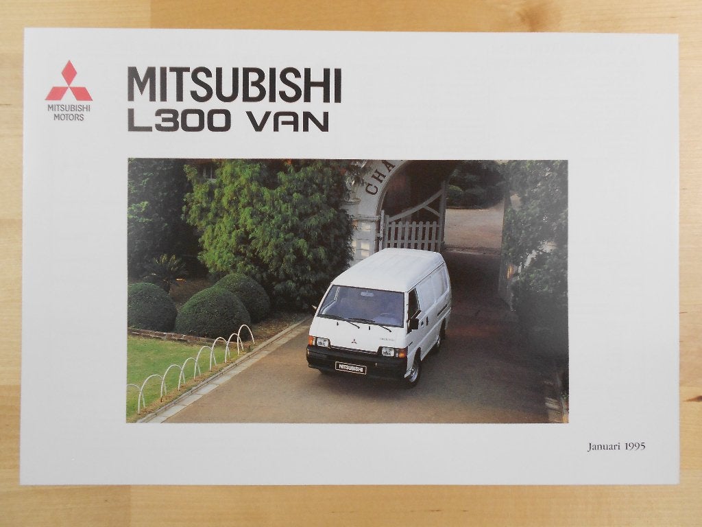 Mitsubishi L300 Brochure 1995 – L-300, Mitsubishi, Ophalen of Verzenden, Mitsubishi, Zo goed als nieuw