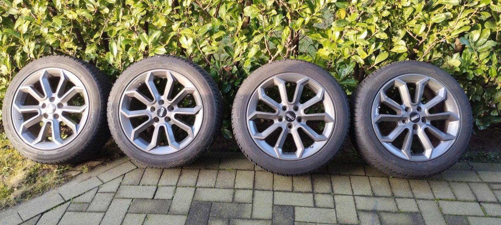 lichtmetaal cms velgen c20 17 inch winterbanden ford volvo, Ophalen, Banden en Velgen, 17 inch, Winterbanden