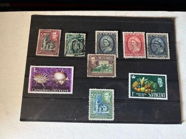 postzegels st Vincent, Ophalen of Verzenden, Gestempeld, Midden-Amerika