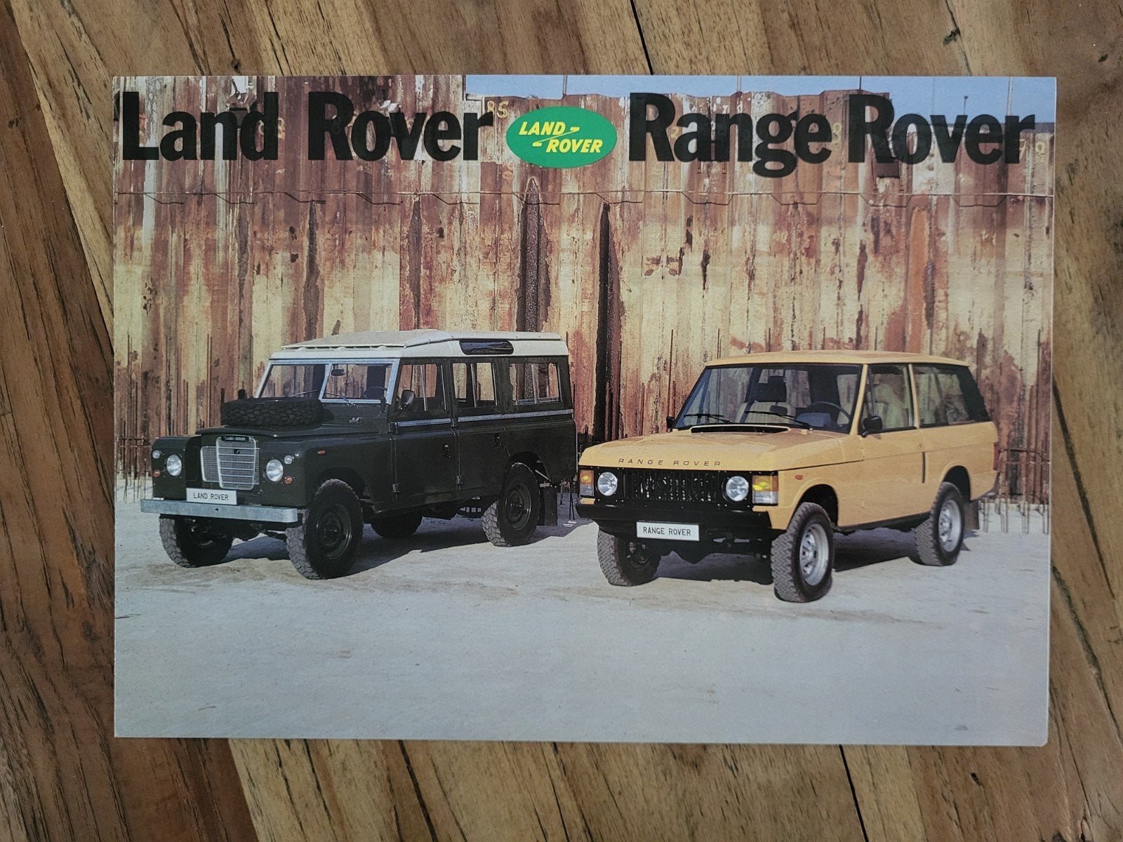 auto folder Land Rover Range Rover, Boeken, Ophalen of Verzenden, Zo goed als nieuw
