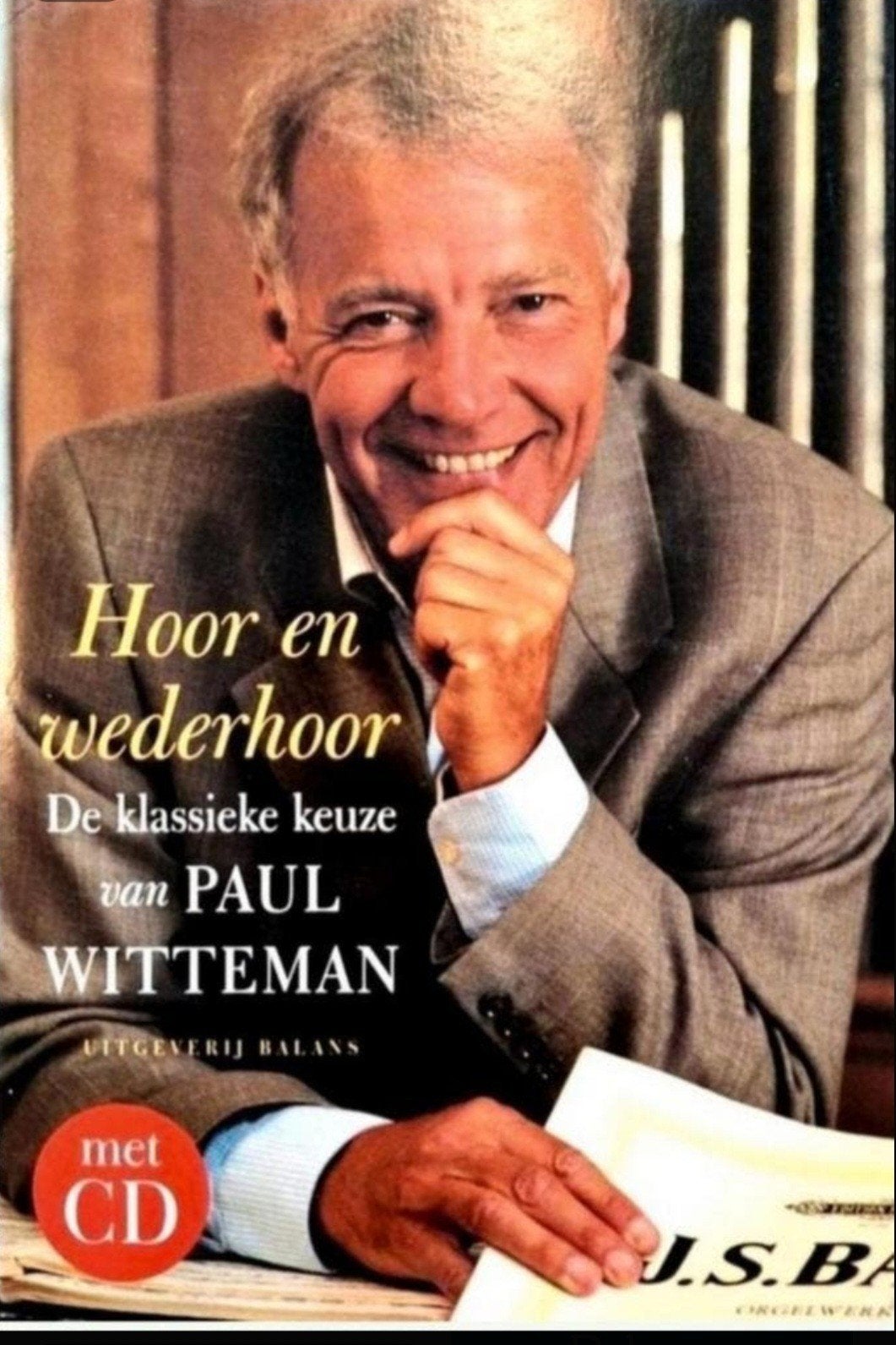 BOEK+CD  PAUL WITTEMAN - Hoor En Wederhoor, Boeken, Ophalen of Verzenden, Gelezen