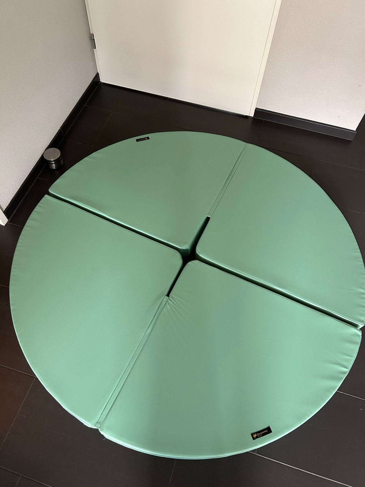 Flexmonkey ronde valmat paaldansen/gym mintgroen, Ophalen, Gebruikt, Overige typen