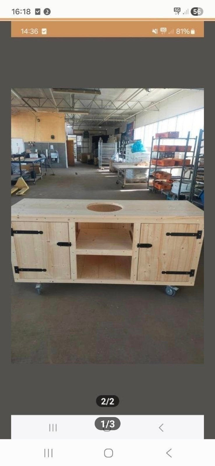 buitenkeuken, Tuin en Terras, Ophalen, Nieuw, Houtskool