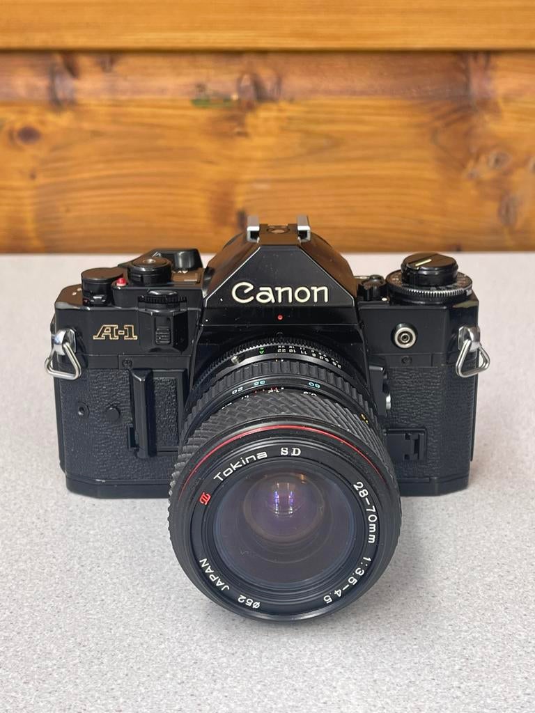Canon A-1, Ophalen of Verzenden, Zo goed als nieuw, Spiegelreflex, Canon