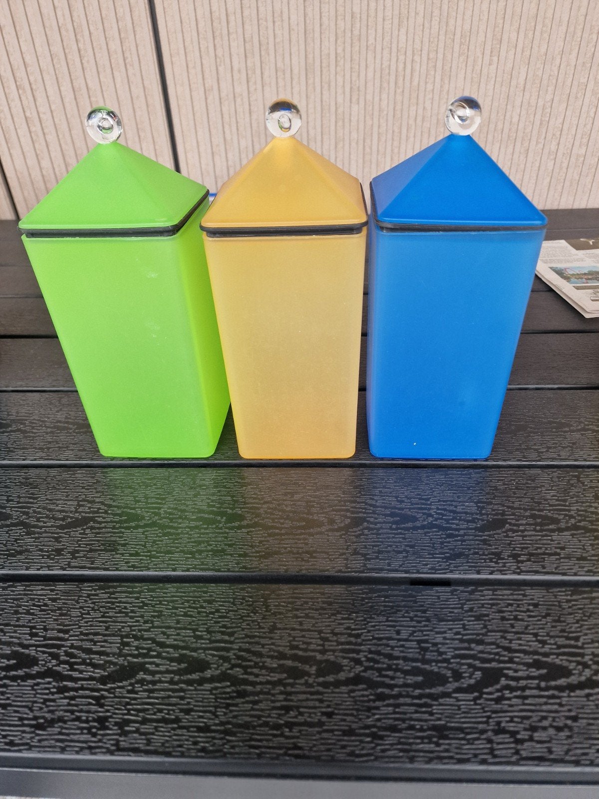 3 voorraadbussen, 40 liter of meer, Ophalen of Verzenden, Kunststof
