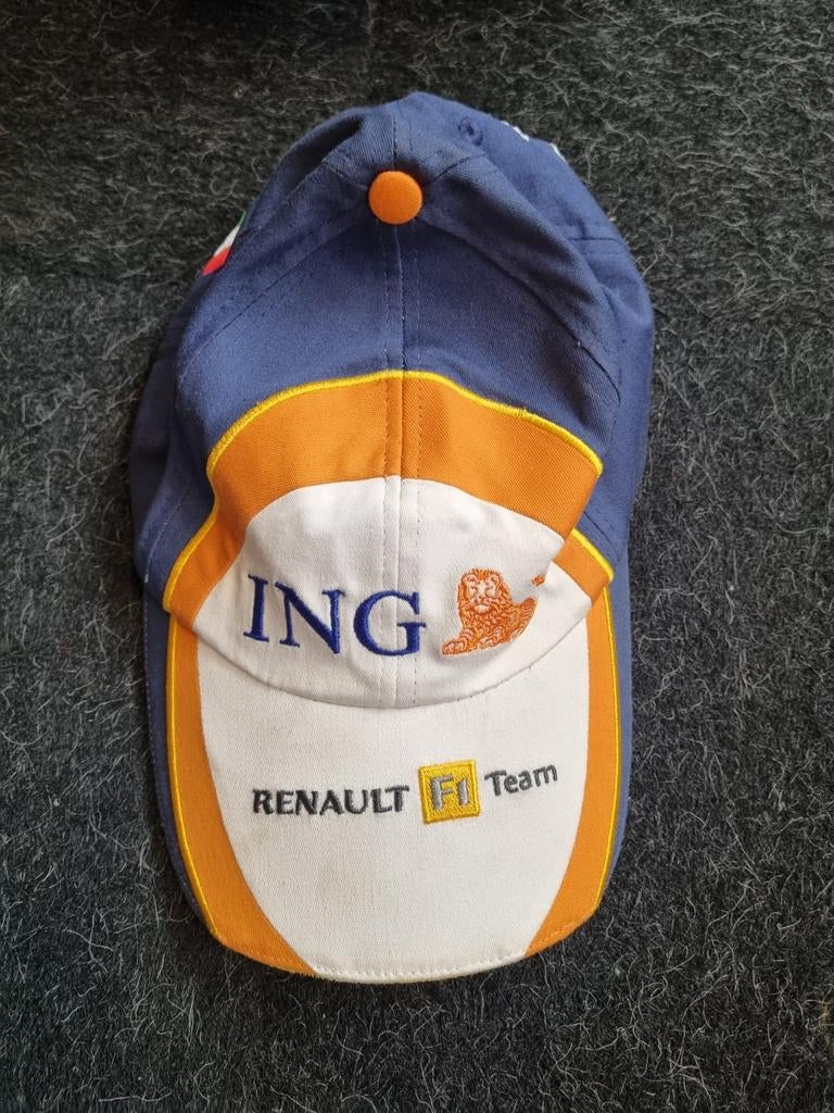 Collectors item: Renault F1 Team ING pet, Ophalen of Verzenden, Gebruikt, Formule 1