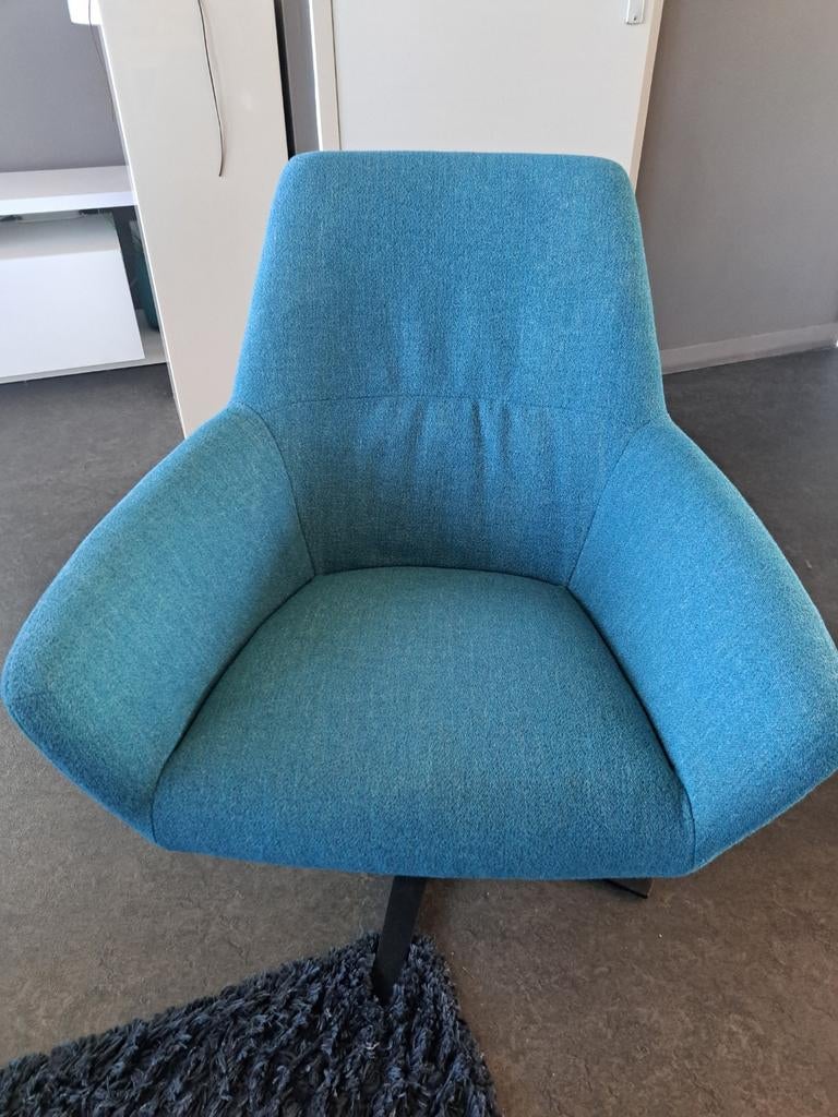 Moderne  Piet Klerkx fauteuil, Ophalen of Verzenden, Minder dan 75 cm, Stof, 50 tot 75 cm
