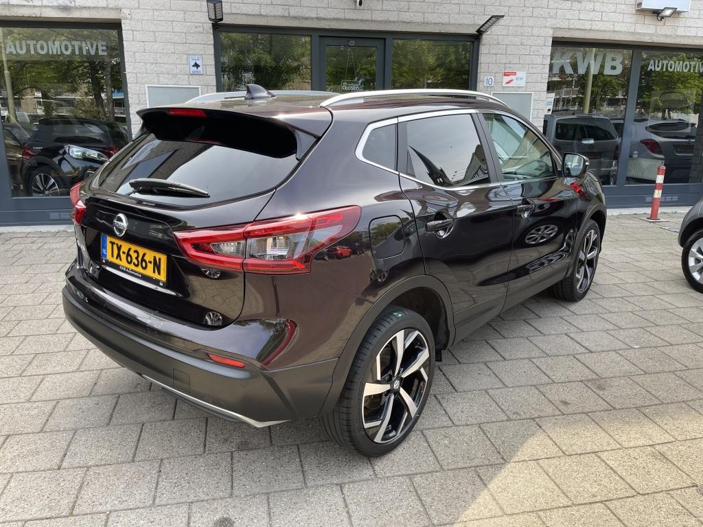Nissan QASHQAI 1.2 Tekna Pano 360 Camera Leer VOL (bj 2018), Auto's, Gebruikt, Euro 6, 116 pk, Handgeschakeld