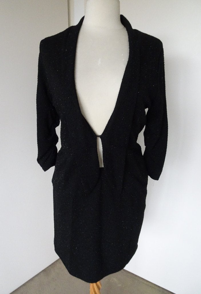 STRETCH ROK MET VESTJE VAN JUFFROUW JANSEN MAAT 38, Kleding | Dames, Maat 38/40 (M), Zwart, Ophalen of Verzenden, Zo goed als nieuw