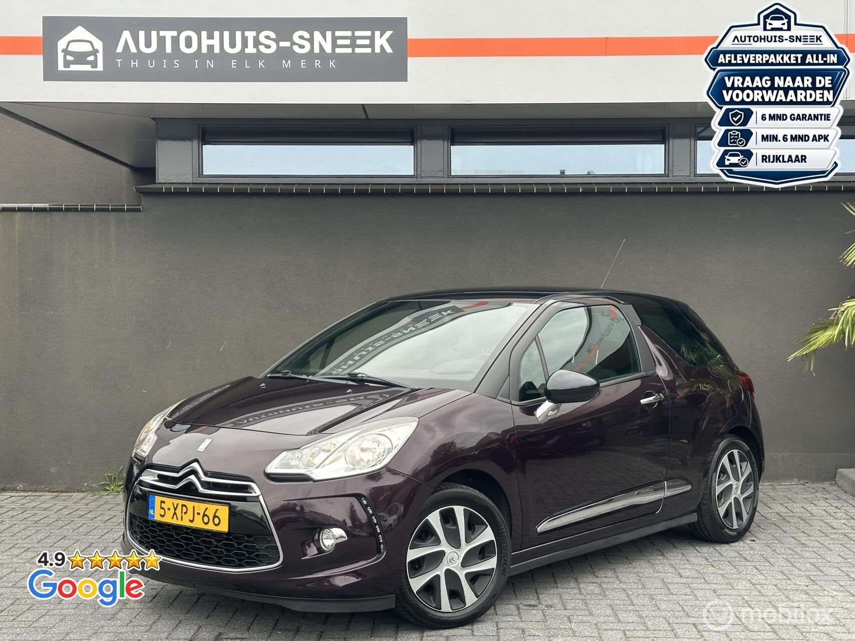 Citroën DS3 1.2 VTi So Chic| Cruise | PDC | Airco | Sportie