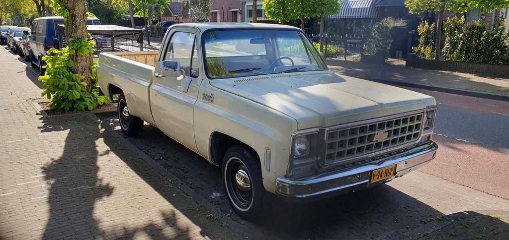 Chevrolet Pick up C10 Custom Deluxe 1980 Benzine, Automaat, Pick-up, Beige, Particulier