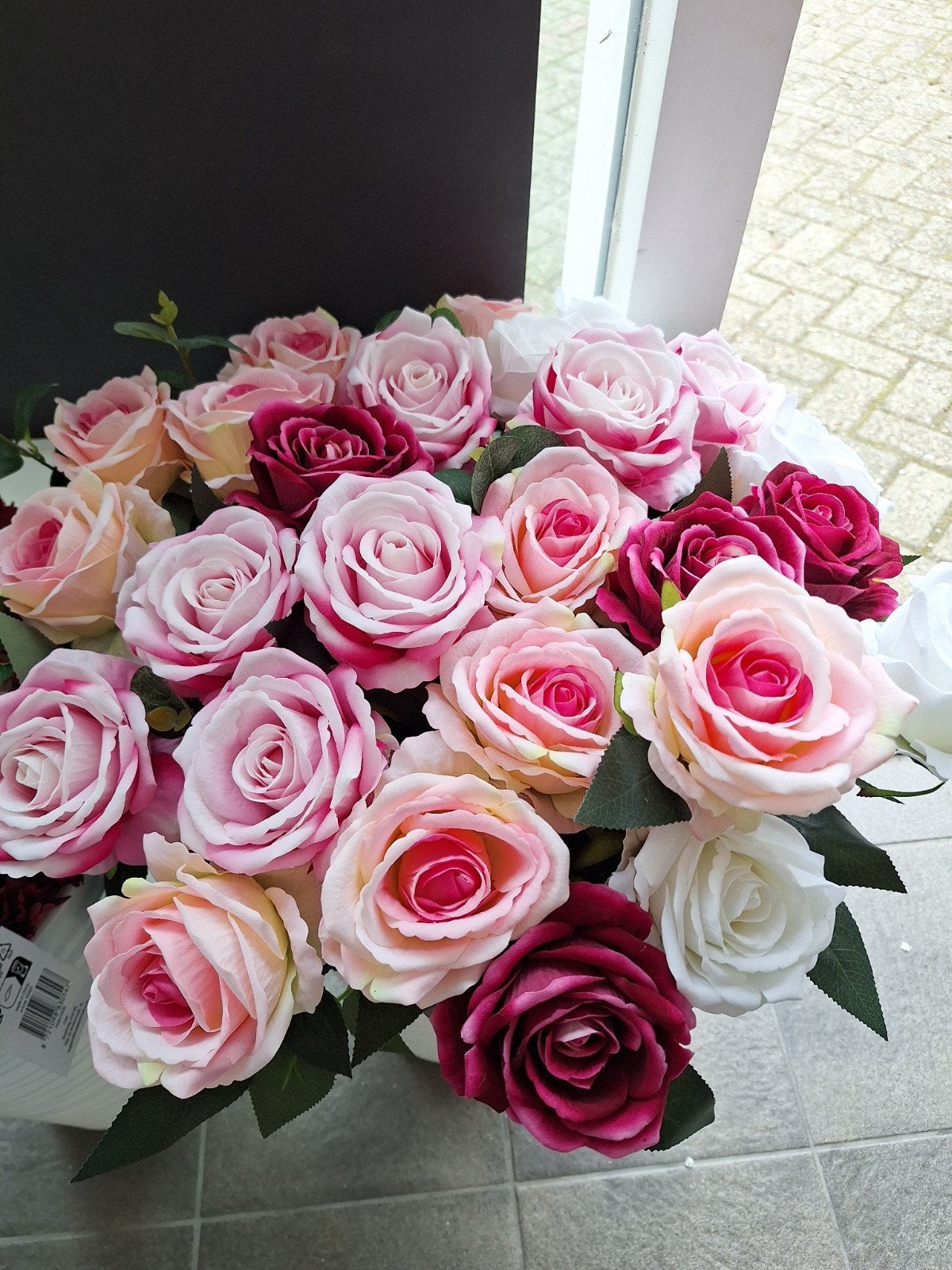Diverse kunstbloemen en -planten - Nieuw, Binnen, Kunstbloem, Nieuw, Textiel