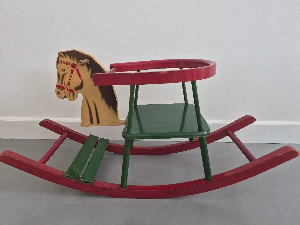Mooie vintage hobbelpaard, Ophalen