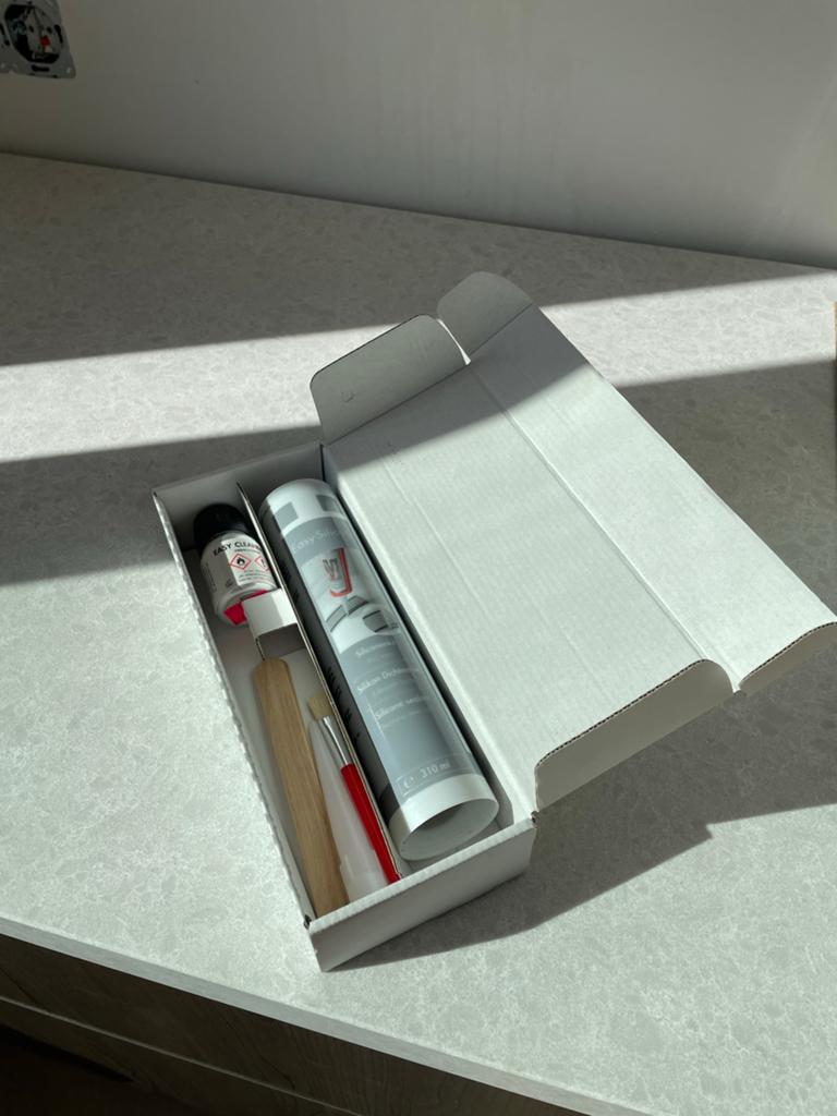 Easy Silicon kit - Siliconenkit met reiniger en kwast, Ophalen, Nieuw